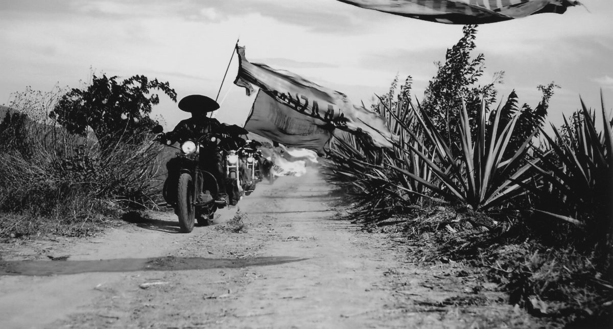 Happening — 3.11 — gaz pomp special soup, bread, beer, mezcal