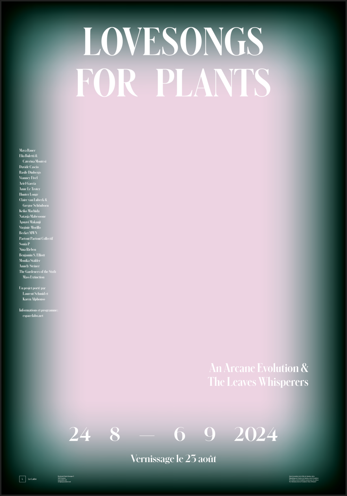 Lovesongs for Plants: An Arcane Evolution